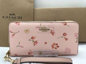 新品未使用 COACH 長財布 ミスティカル フローラル プリント