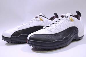 本物/2021年NIKE AIR JORDAN12 LOW GOLF 限定オリジナルカラーTAXI/白黒 超希少サイズ US11.5/29.5cm 新品に近い極美品 retro og max95