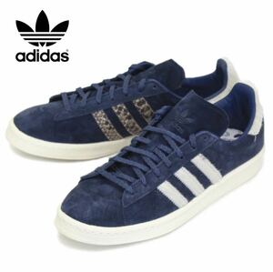 新品未使用 adidas キャンパス 80s【28.5cm】定価13200円 ハラコ スエード 日本限定 レザー スニーカー アディダス CAMPUS 0406 ネイビー