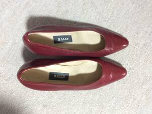 BALLY バリー　 サイズ 7 1/2　イタリア製　　ワインレッド 