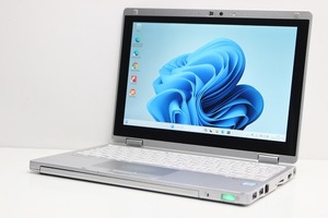 ノートパソコン 2in1PC Windows11 WPS office搭載 Panasonic レッツノート CF-RZ6 第7世代 Core i5 SSD256GB メモリ8GB タブレット WWAN