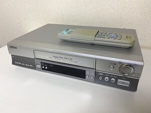 送料無料■再生確認済み JVCケンウッド ビクター BS内蔵 S-VHSビデオ HR-VT700 リモコン付