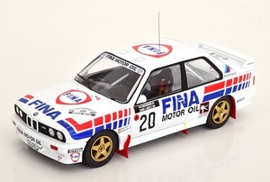 ixo　1/18　BMW・M3 E30　#20　M．デュエス　1989 1000湖ラリー