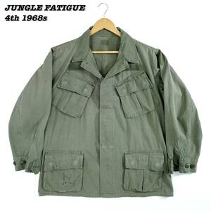 US ARMY JUNGLE FATIGUE 4th 1968s SH24059 Vintage アメリカ軍 ジャングルファティーグ 1960年代 ヴィンテージ ベトナム戦争 ナム戦