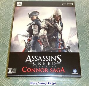 新品 PS3「アサシン クリード コナーサーガ 完全限定版」アサシンクリード III 3＋レディ リバティHD