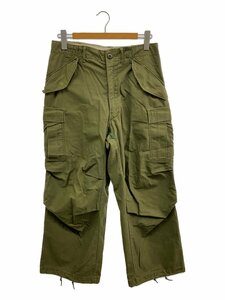 US.ARMY◆70s/m-65/カーゴパンツ/S/コットン/KHK//