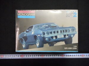 プラモデル　1/24 車　アメリカ車　MONOGRAM 1970 HERMI CUDA バラクーダ　ヘミクーダ　チャレンジャー 　ダッジ　クライスラー　等