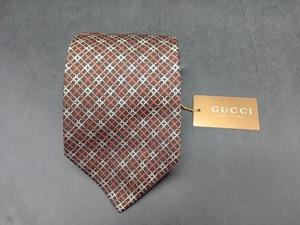 ▽ GUCCI ネクタイ / グッチ ビジネス メンズ スーツ 小物 結婚式 プレゼント シルク ワイドタイ