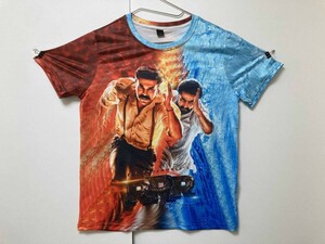 【RRR インド映画　Ｔシャツ　ユニセックス Ｍサイズ　＃1】　fire_sale　M-10