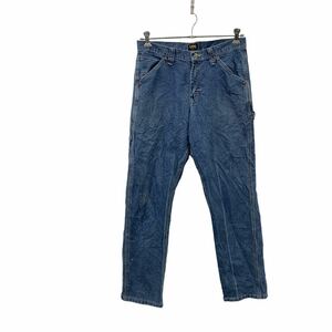 Lee デニムパンツ W31 リー ブルー ルーズフィット ワーク 古着卸 アメリカ仕入 2309-1383