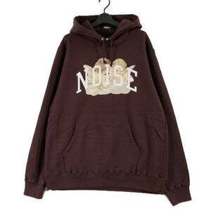 UNDERCOVER アンダーカバー 23AW HOODIE ANGEL NOISE / satinpatch パーカー 5 ブラウン