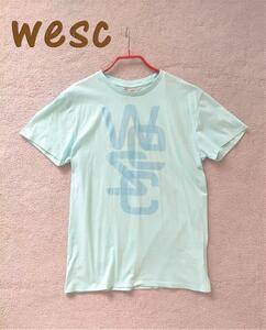 新品 wesc ウィーエスシー ロゴTシャツ　S m85453358569