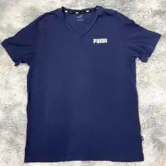 【PUMA】プーマ メンズ 半袖Tシャツ ネイビー Mサイズ