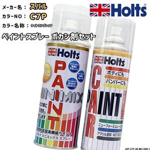 holts ペイントスプレー スバル C7P ライトニングレッド ホルツ MINIMIX ボカシ剤スプレーセット