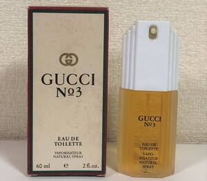 ★GUCCI★グッチ★No.3★オードトワレ★60ml★