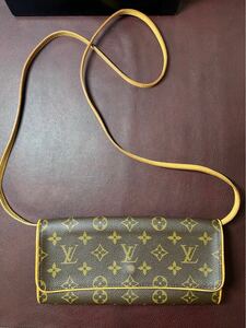 【1円〜】 LOUIS VUITTON モノグラム ポシェットツインGM ショルダーバッグ 斜め掛け 2WAY クラッチバッグ レディース 鞄 カバン