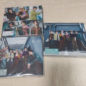 SixTONES　こっから　初回限定盤A　B　CD＋DVD 　通常盤　3枚セット