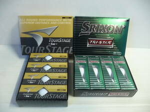 ■未使用品 SRIXON TRI-STAR スリクソン トライスター TOUR STAGE S100 ツアーステージ ゴルフボール 2ダース 24球■