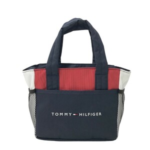 【1円】TOMMY HILFIGER GOLF トミー ヒルフィガーゴルフ カートバッグ ネイビー系 [240101290860]