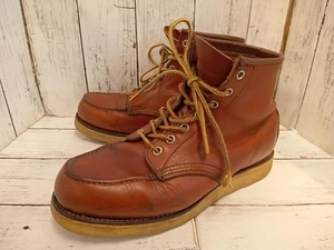 RED WING レッドウィング アイリッシュセッター モックトゥ 25.5cm USA製 90S後期 ブーツ メンズ アメカジ