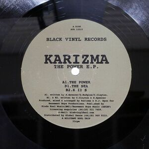 英 KARIZMA/POWER E.P./BLACK VINYL BVR12015 12