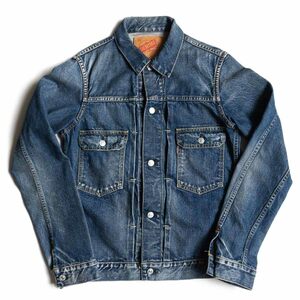 【雰囲気抜群】DENIME 【507XX 2nd type デニムジャケット】42 セカンド Gジャン 日本製 旧ドゥニーム オリゾンティ u2411012