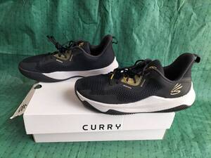 ♪アンダー・アーマー製シューズ カリー ホバー スプラッシュ3 AP 靴 スニーカー 33cm 黒色◆UNDER ARMOUR CURRY 大きいサイズ 送料無料！