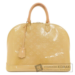 LOUIS VUITTON ルイヴィトン アルマ MM ハンドバッグ ヴェルニ レディース 中古