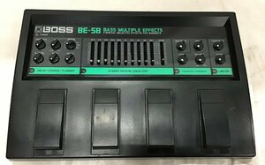 管理番号=b0786640【中古】BOSS BE-5B BASS MULTIPLE EFFECTS JUNK ボス ベース マルチエフェクター ジャンク 現状渡し