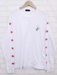 2T2826【クリックポスト対応】UNDERCOVER 17ss LS TEE BRAIND DAMAGE アンダーカバー 長袖Tシャツ