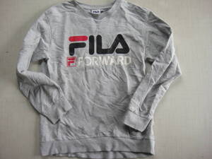 即決　4-1７☆　FILA　フィラ　ロンT　長袖　Tシャツ　160　キッズ ジュニア　送料１８５円　☆