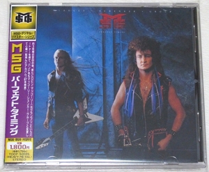 ◇ CD マッコーリー・シェンカー・グループ McAuley Schenker Group パーフェクト・タイミング PERFECT TIMING 帯付き 日本盤 新品同様 ◇