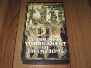 1999 NPC TOURNAMENT OF CHAMPIONS ビデオ VHS マッスル北村 森信誉司