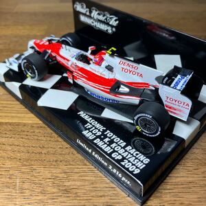 1/43 PANASONIC TOYOTA RACING TF109 K.KOBAYASHI ABU DHABI GP 2009