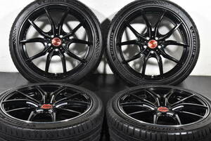 ☆RAYS グラムライツ 57FXX 18インチ☆PCD100 7.5J +50☆ミシュラン パイロットスポーツ5☆225/40R18☆86 BRZ インプレッサ プリウス☆