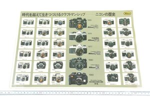 ※ 希少 非売品 当時物 Nikon ニコン デスクマット 43㎝ x 30㎝ Nikon F3 FE FM EM 0956