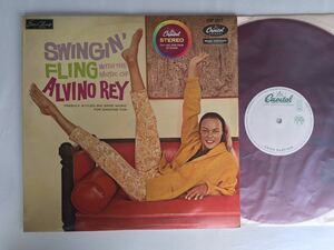 【1959年赤盤/見本盤LP】アルヴィノ・レイ楽団 Alvino Ray / ステレオ・スウィング Swingin