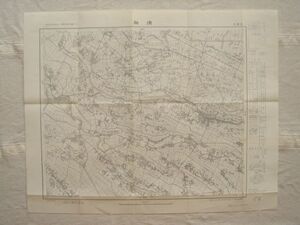 【地図】 加須 1：25,000 昭和32年発行/ 埼玉 東武鉄道伊勢崎線 秩父鉄道 見沼代用水路 葛西用水 国土地理院