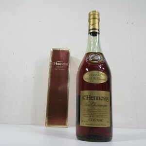 Hennessy COGNAC ヘネシーVSOP 金キャップ　グリーンボトル M0912K