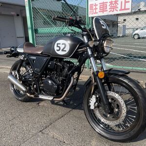 現行車 イタルモト ティクアトロ 125 カフェレーサー 原付2種 13365km 全国配送 売切 検)AJS XSR125 SWM KTM ハスクバーナ CB125R BULLT CG