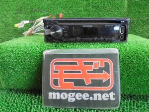 4EN7681QM8 ) トヨタ プリウス ZVW30 にて使用KENWOOD　CDオーディオデッキ　U300