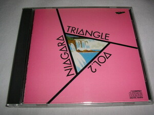 【35DH 2】 ナイアガラ・トライアングル VOL.2 NIAGARA TRIANGLE VOL.2 佐野元春 杉真里 大滝詠一 税表記なし 3500円盤 CSR刻印