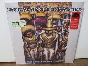 sealed 未開封 US-original(made in Mexico)　The Battle Of Mexico City 2LP [analog] Rage Against The Machine アナログレコード vinyl