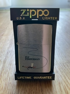 【新品未使用】超レア　Fly Fisherman Zippo（フライ・フイッシャーマン・ジッポー）