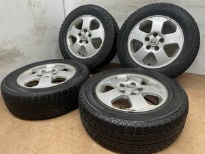 1円スタート！送料無料！日産 セレナ 純正 15インチ 5.5J +45 PCD114.3 5H 195/65R15 C27 オーテック 4本セット