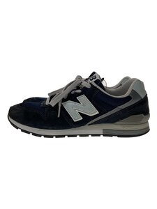 NEW BALANCE◆CM996NV2/ローカットスニーカー/24.5cm/NVY/スウェード