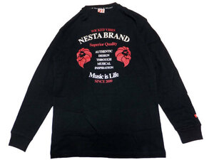 【送料無料】新品NESTA BRAND 長袖Tシャツ ネスタブランド正規品063 Lサイズ ロンT レゲエ ヒップホップ ダンス ストリート系 ライオン