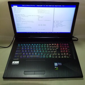 【Bios OK】 GALLERIA GCR1660TNF i7-9750H ①