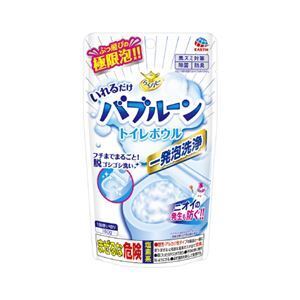 【新品】（まとめ）アース製薬 らくハピ バブルーン トイレボウル（×5セット）