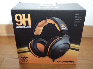 新品■SteelSeries 9H Gaming Headset Fnatic Team Edition ゲーミングヘッドセット スティールシリーズ ヘッドホン 軽量/快適 正規品